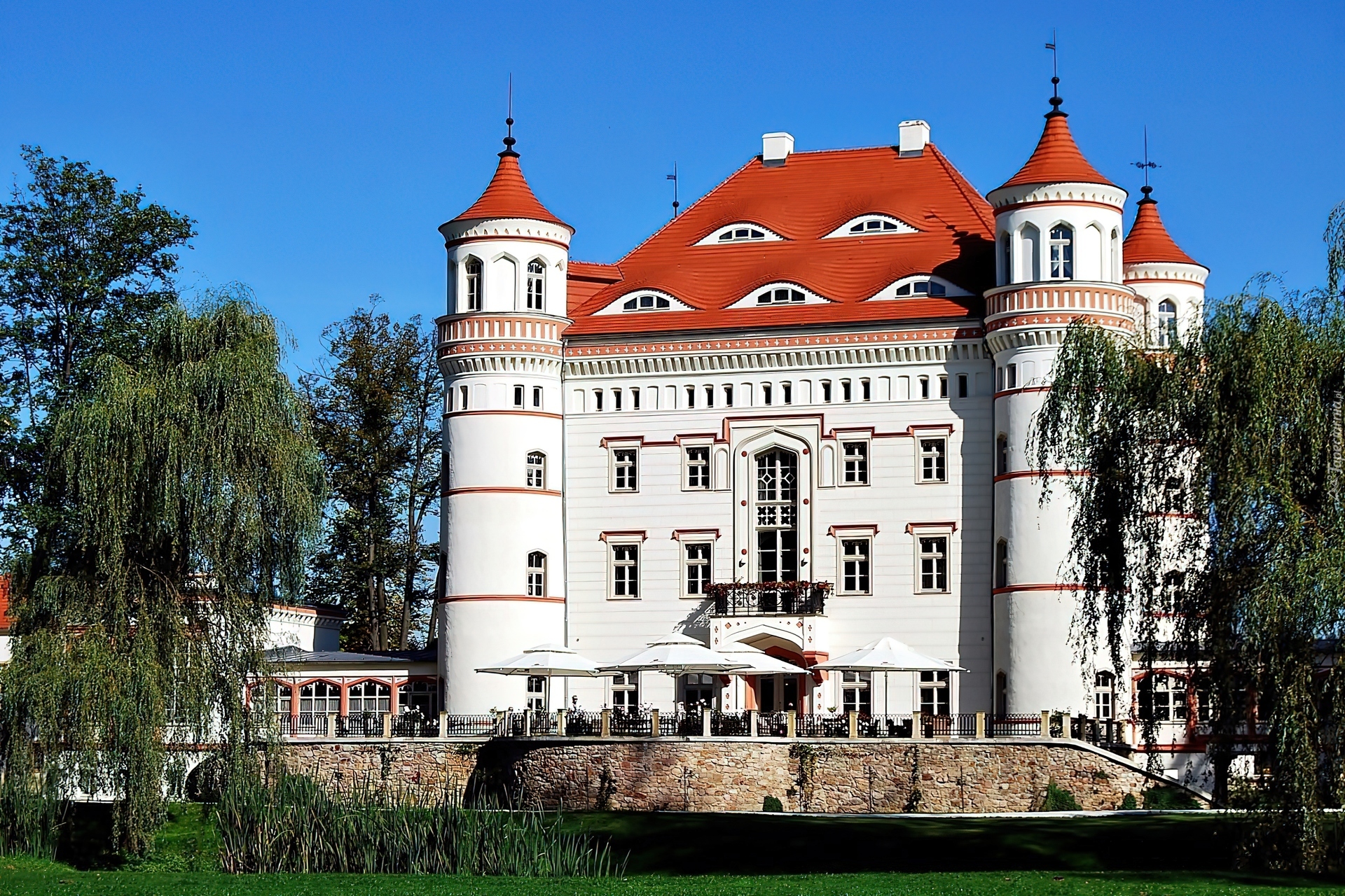 Wojanów, Pałac, Park