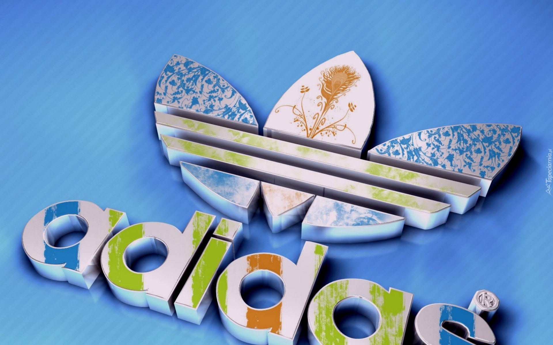 Znaczek, Adidas