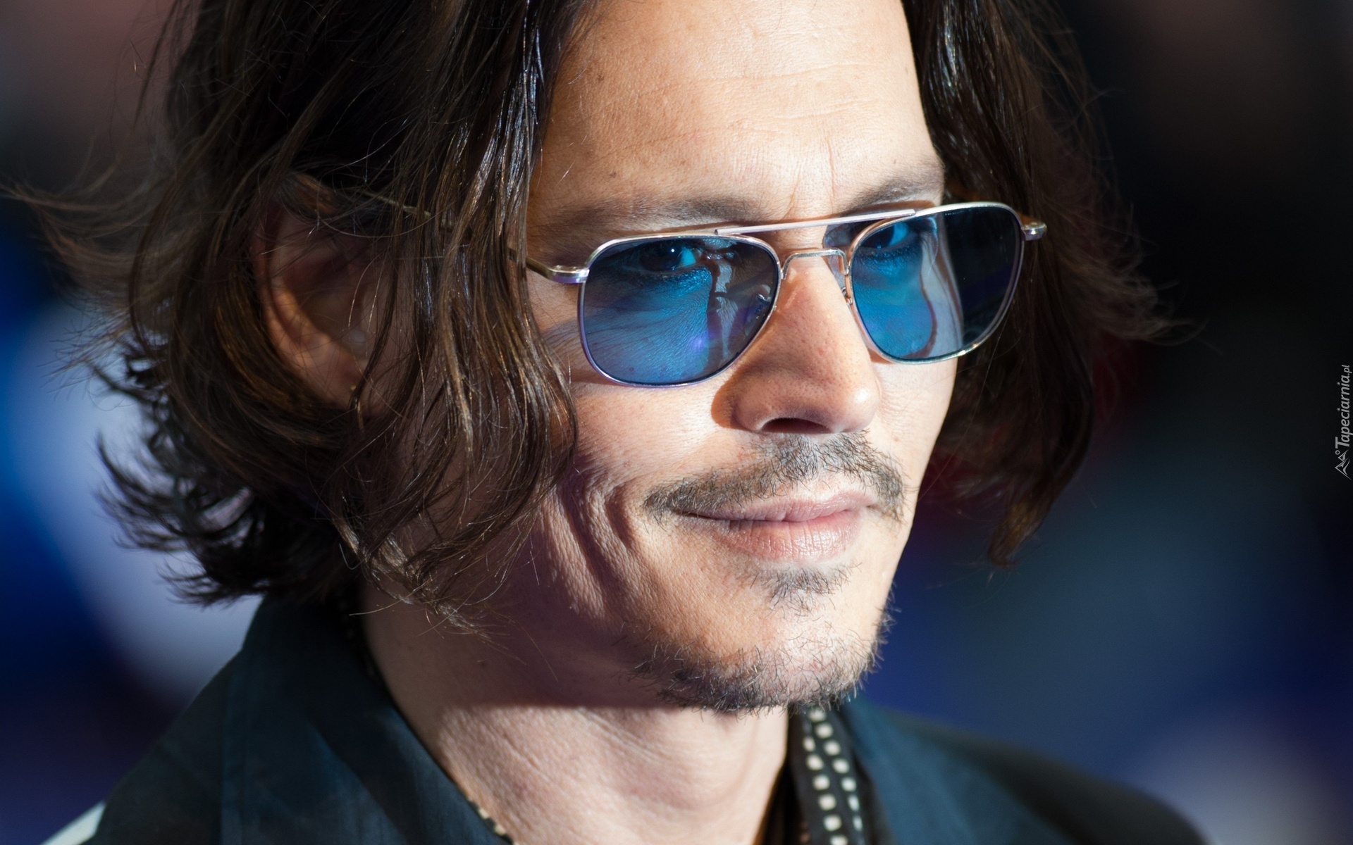 Johnny, Depp, Okulary, Aktor