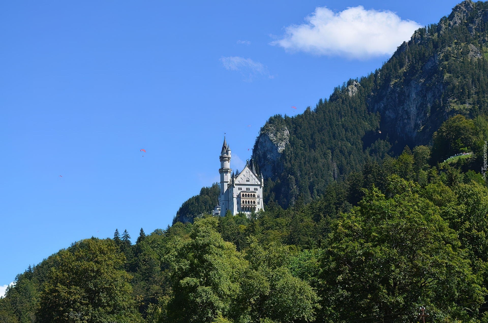 Zamek, Neuschwanstein, Niemcy