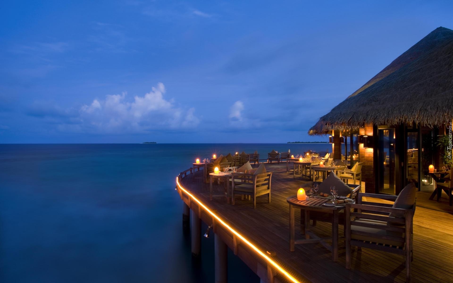 Restauracja, Morze, Bora Bora