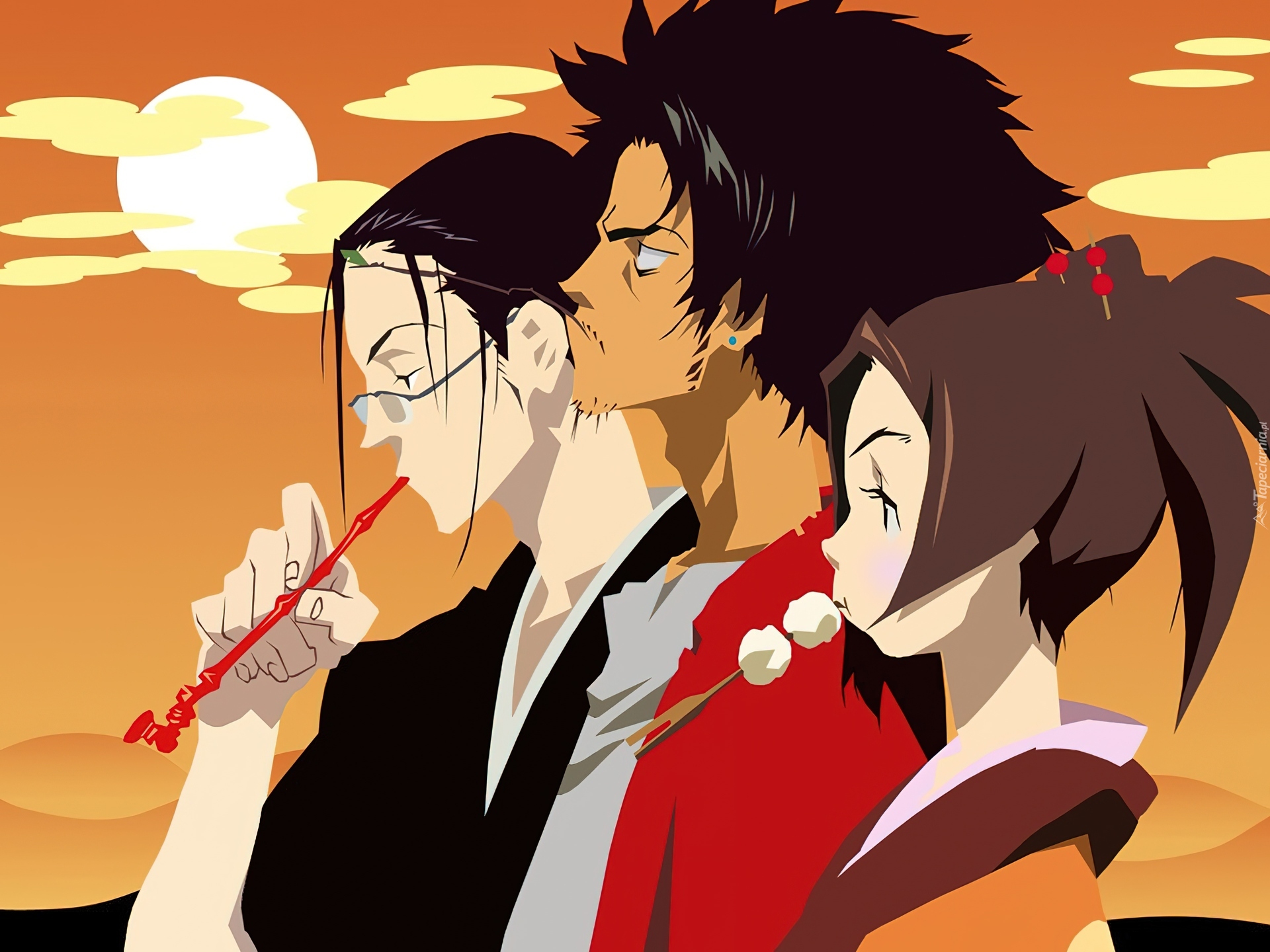 Samurai Champloo, profil, okulary