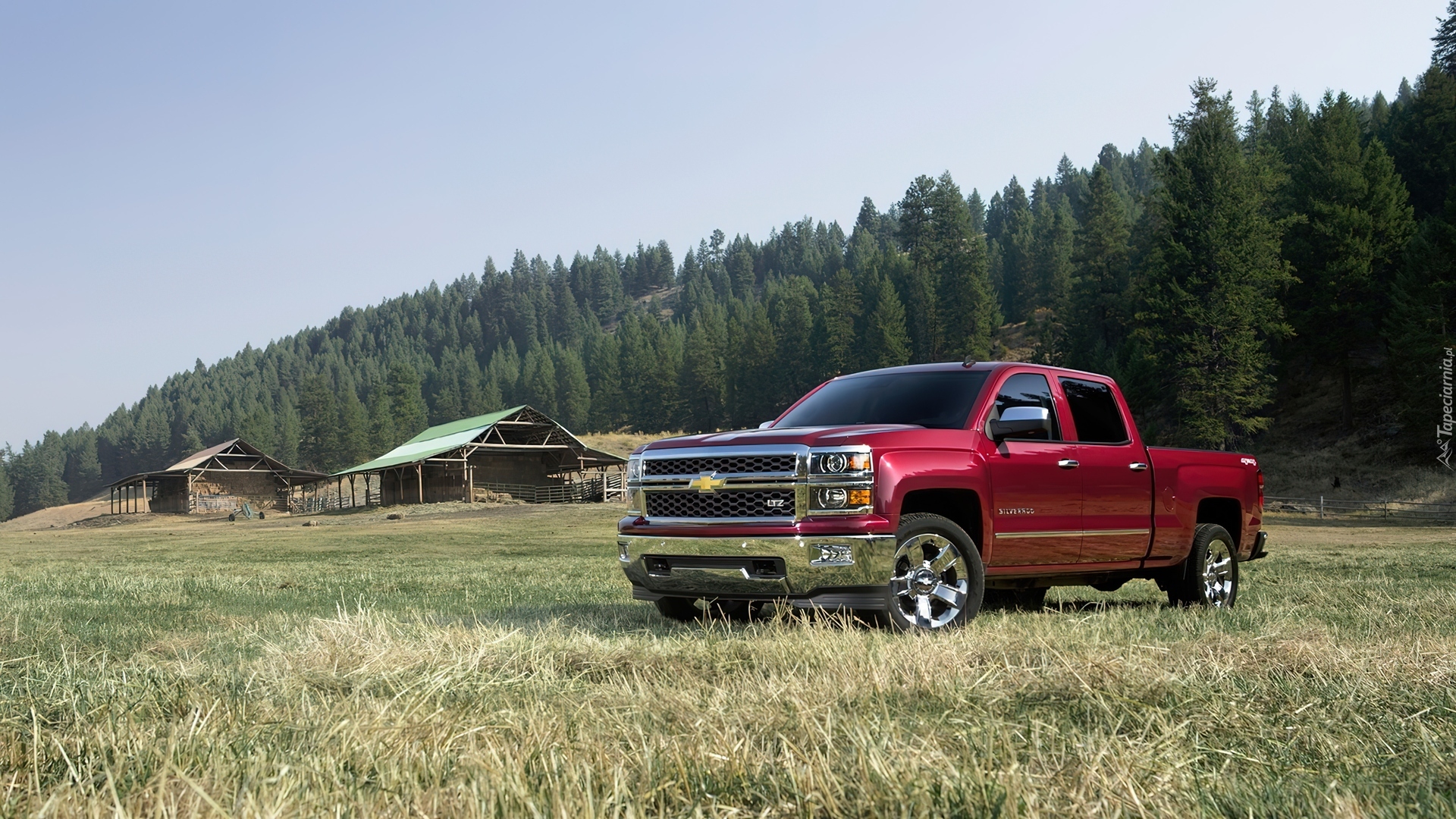 Chevrolet, Silverado, GM, Las Łąka, Szopa