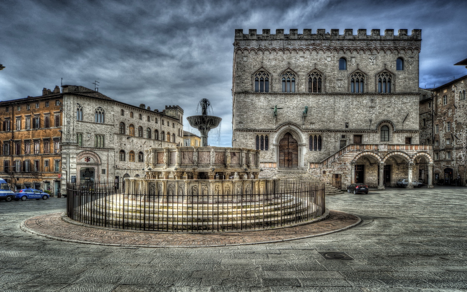 Włochy, Perugia, Fontana, Maggiore