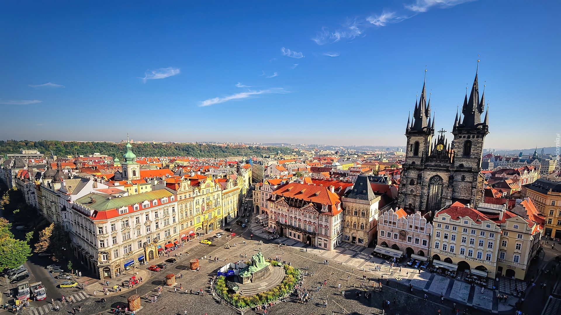 Czechy, Praga, Miasto, Rynek