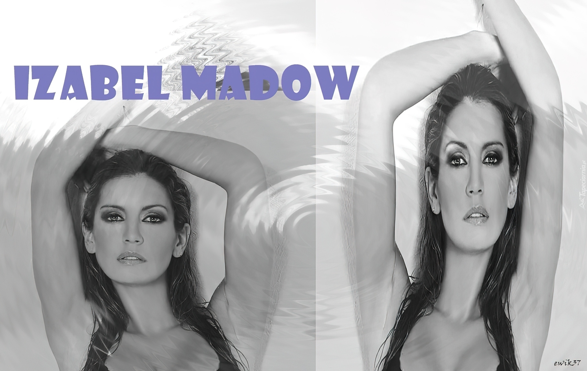 Modelka, Isabel Madow, Uniesione, Ręce