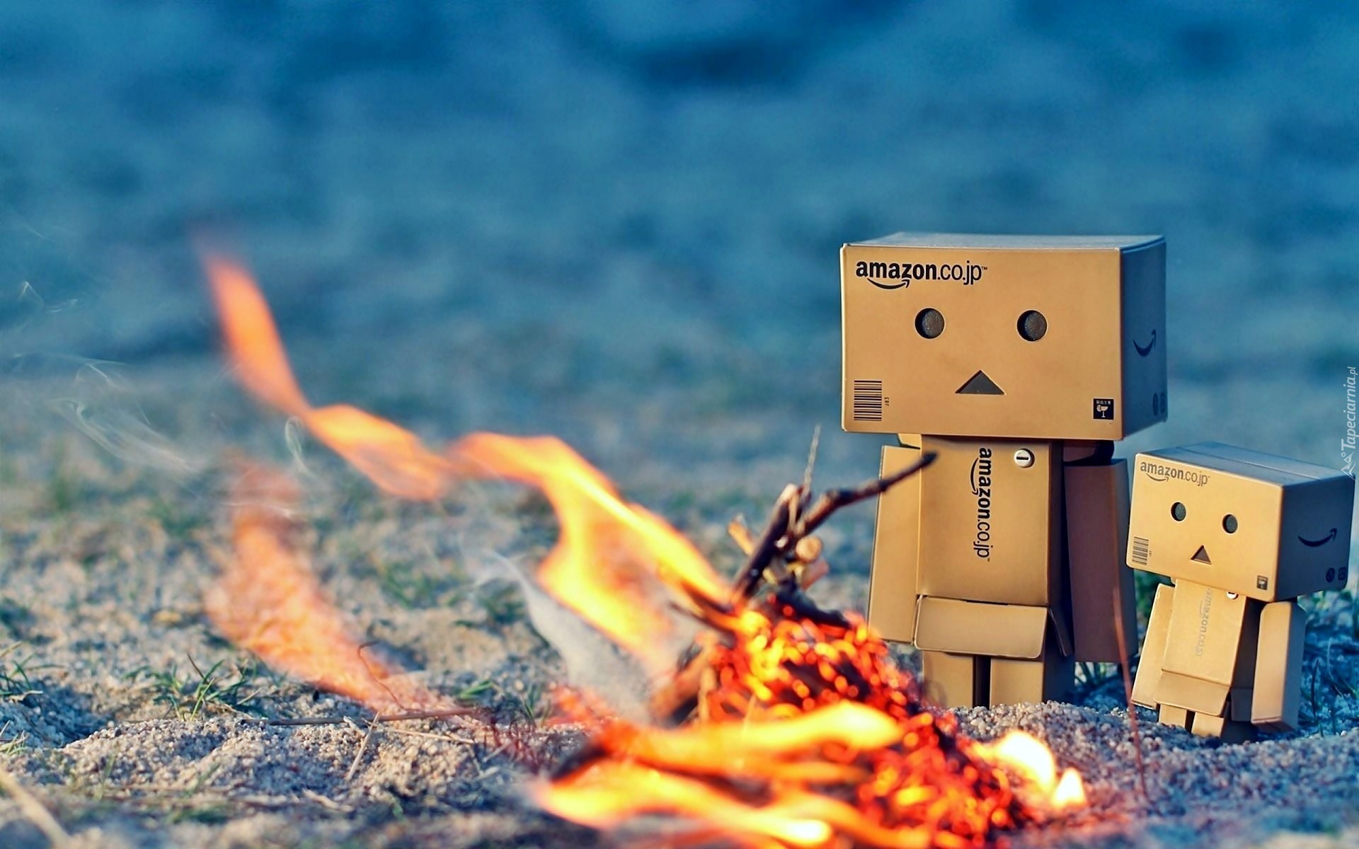 Danbo, Ognisko, Rozmycie