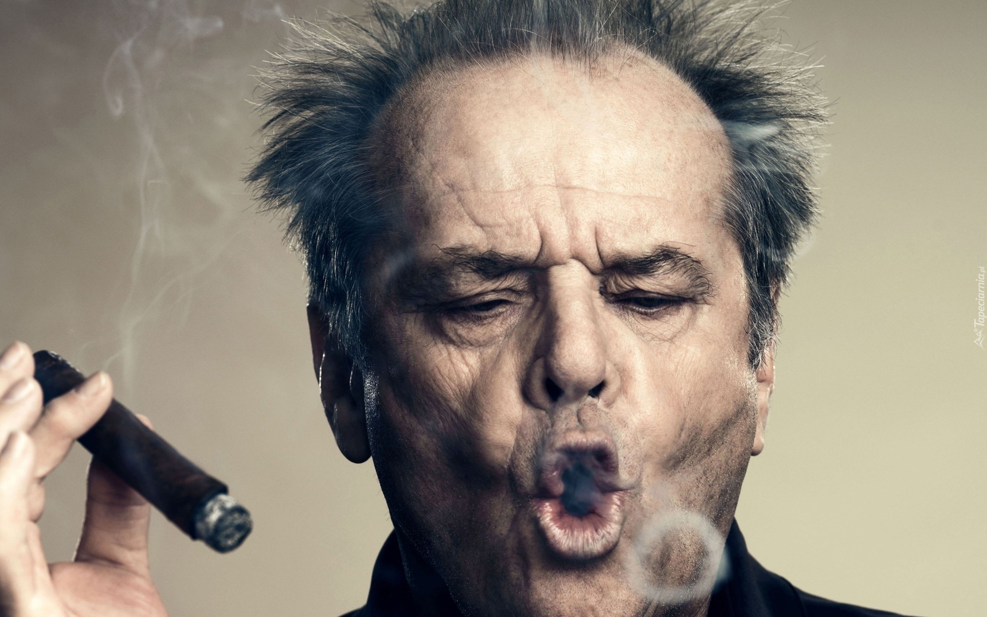 Mężczyzna, Aktor, Jack Nicholson, Cygaro