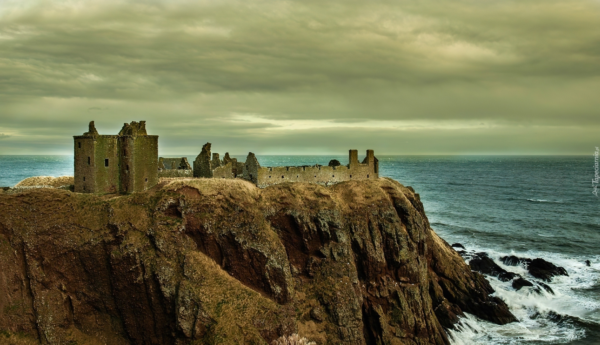 Zamek, Dunnottar, Szkocja