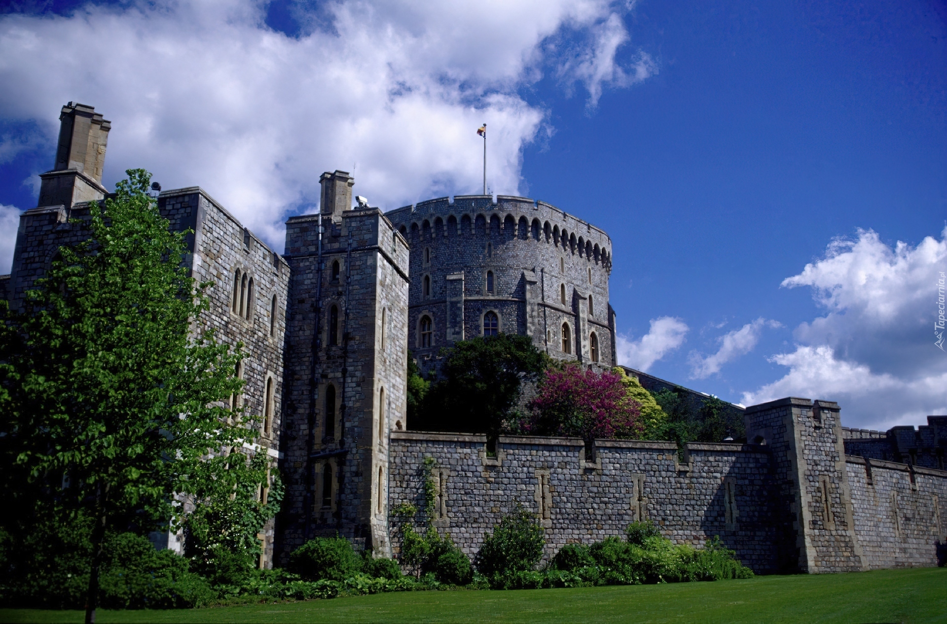 Zamek, Królewski, Windsor, Anglia