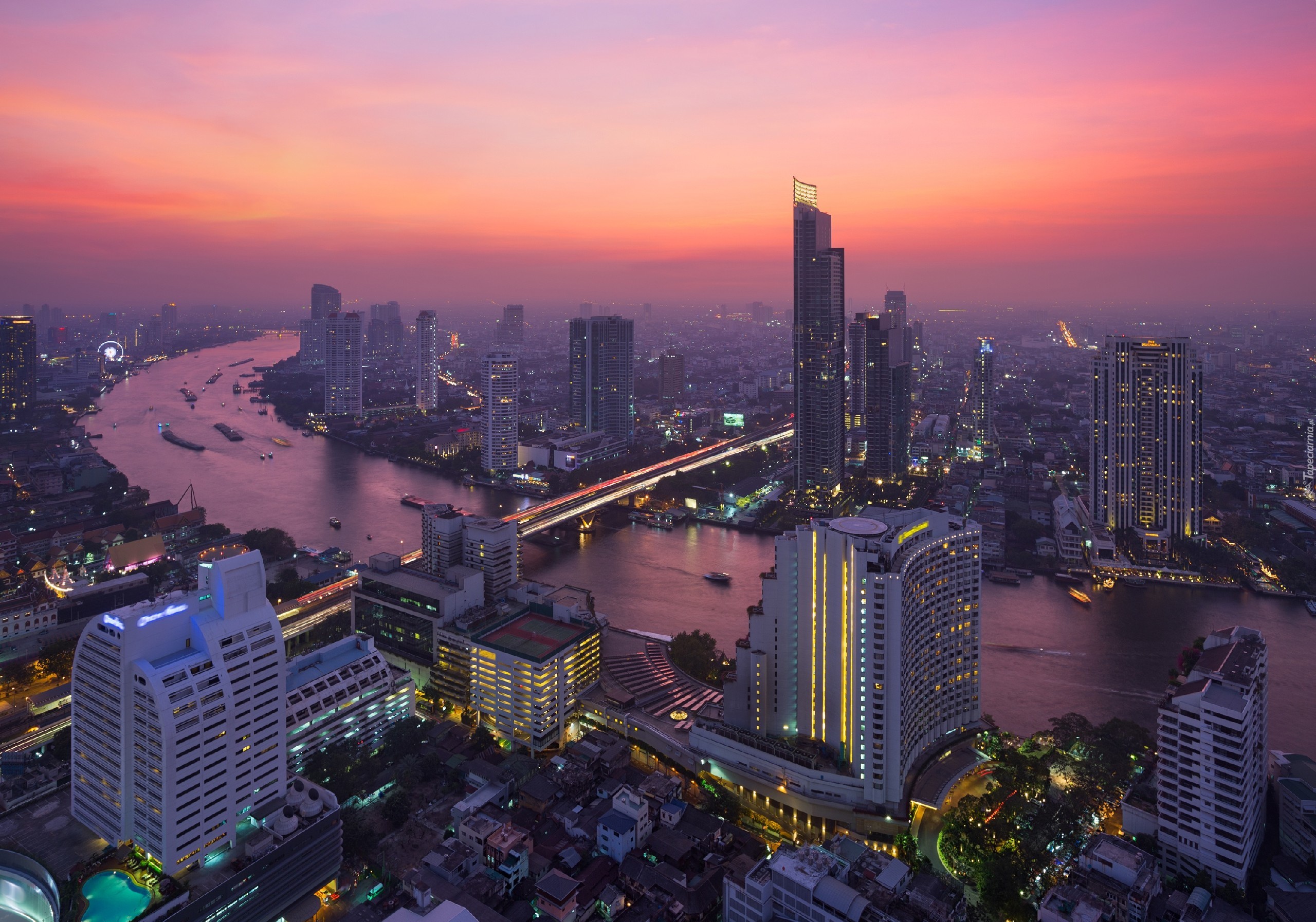 Tajlandia, Bangkok nocą