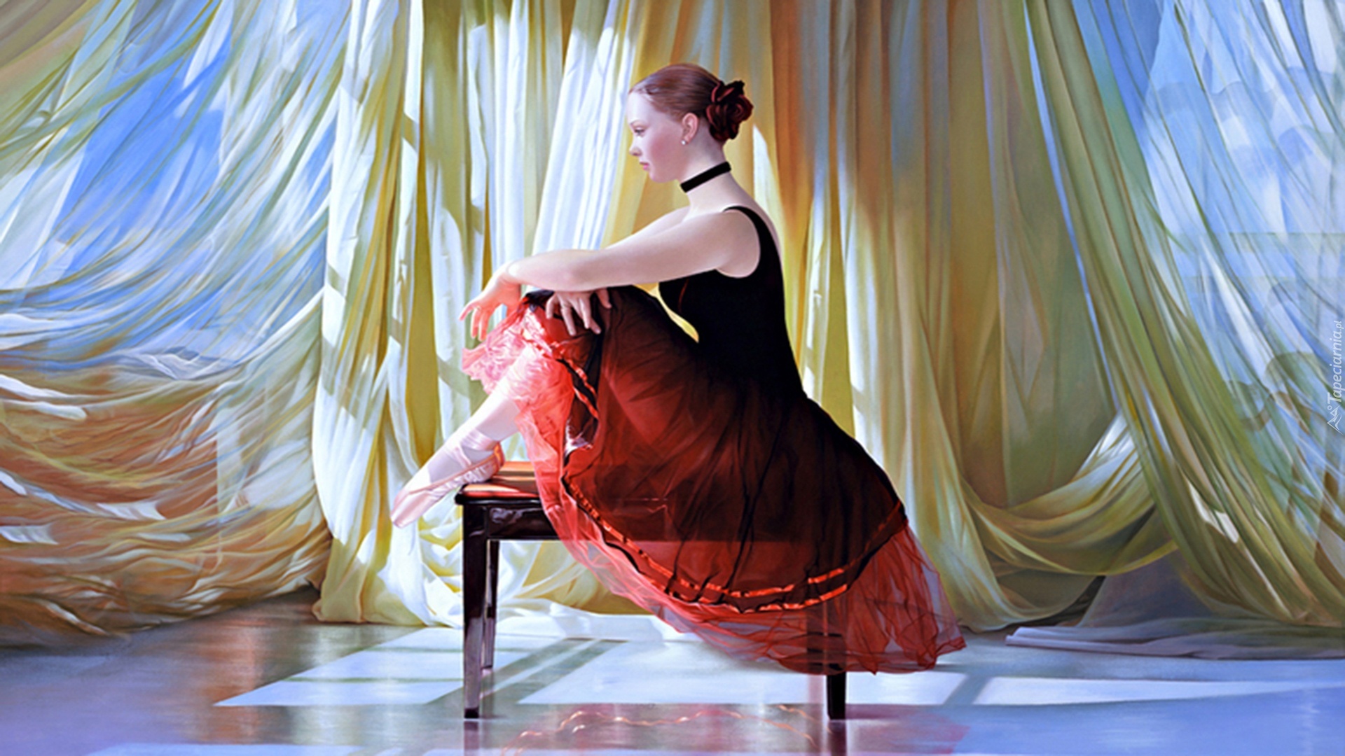 Reprodukcja, Obrazu, Ballerina