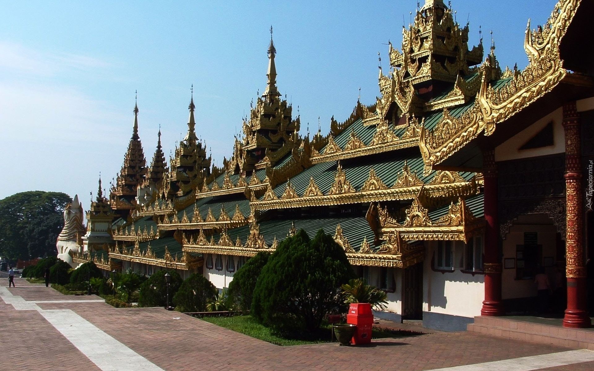 Myanmar, Pagoda, Pałac