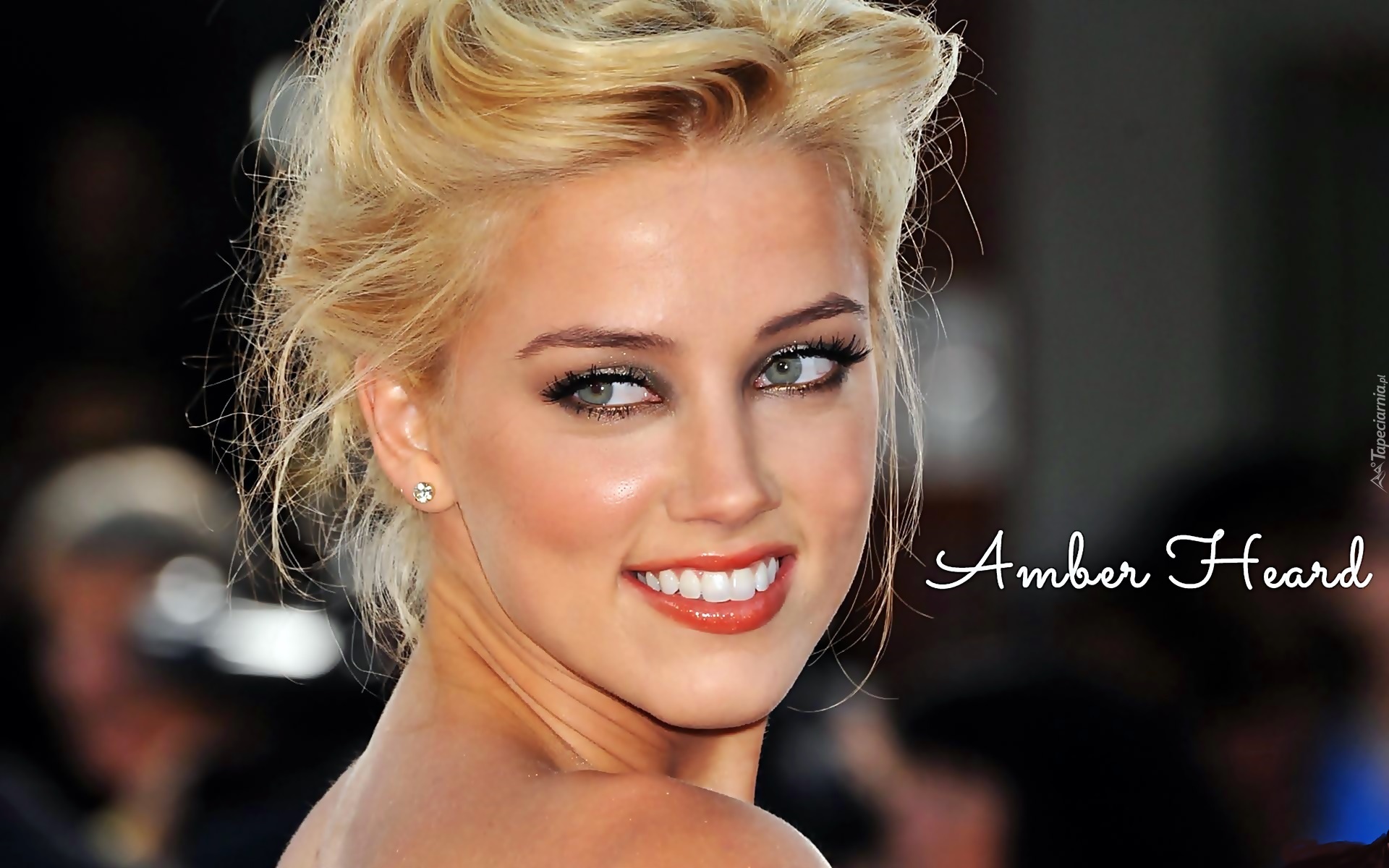 Amber, Heard, Uśmiech, Zbliżenie