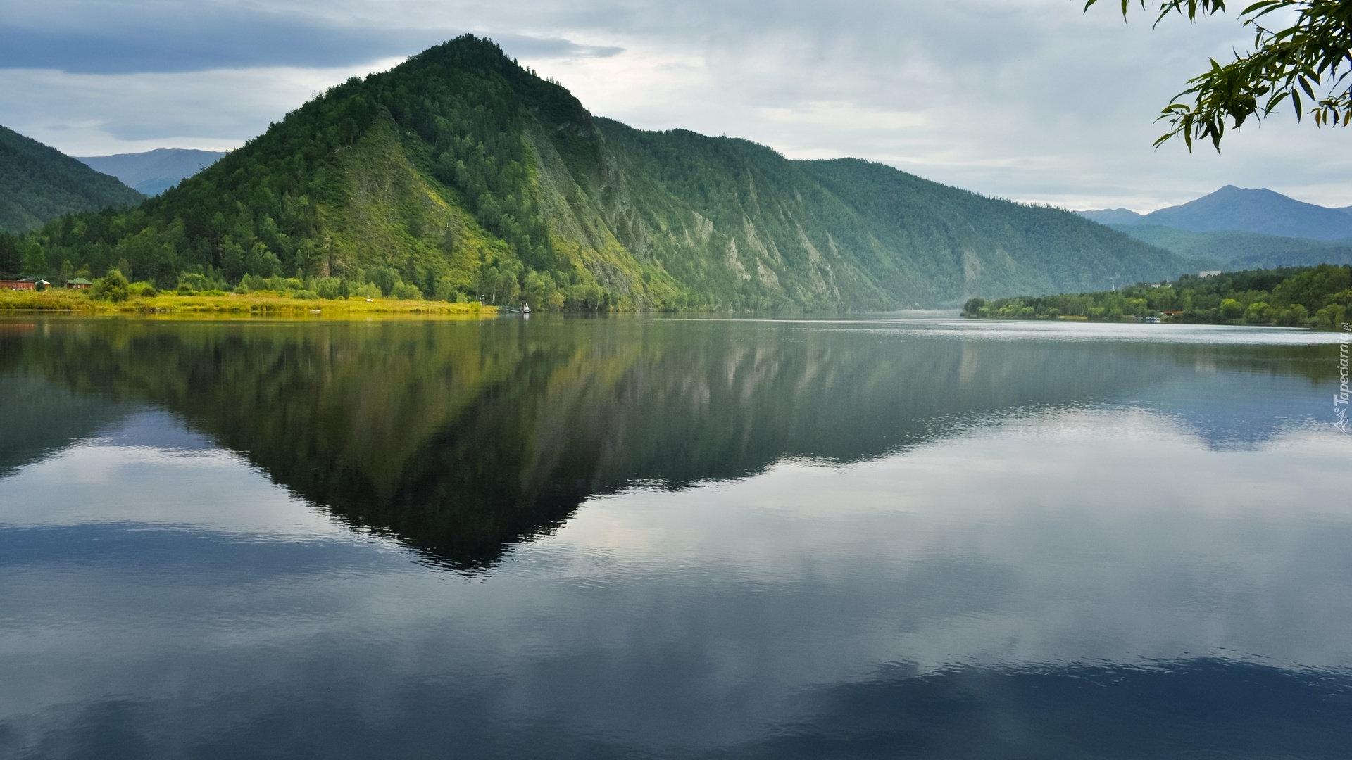 Jezioro, Góry, Odbicie