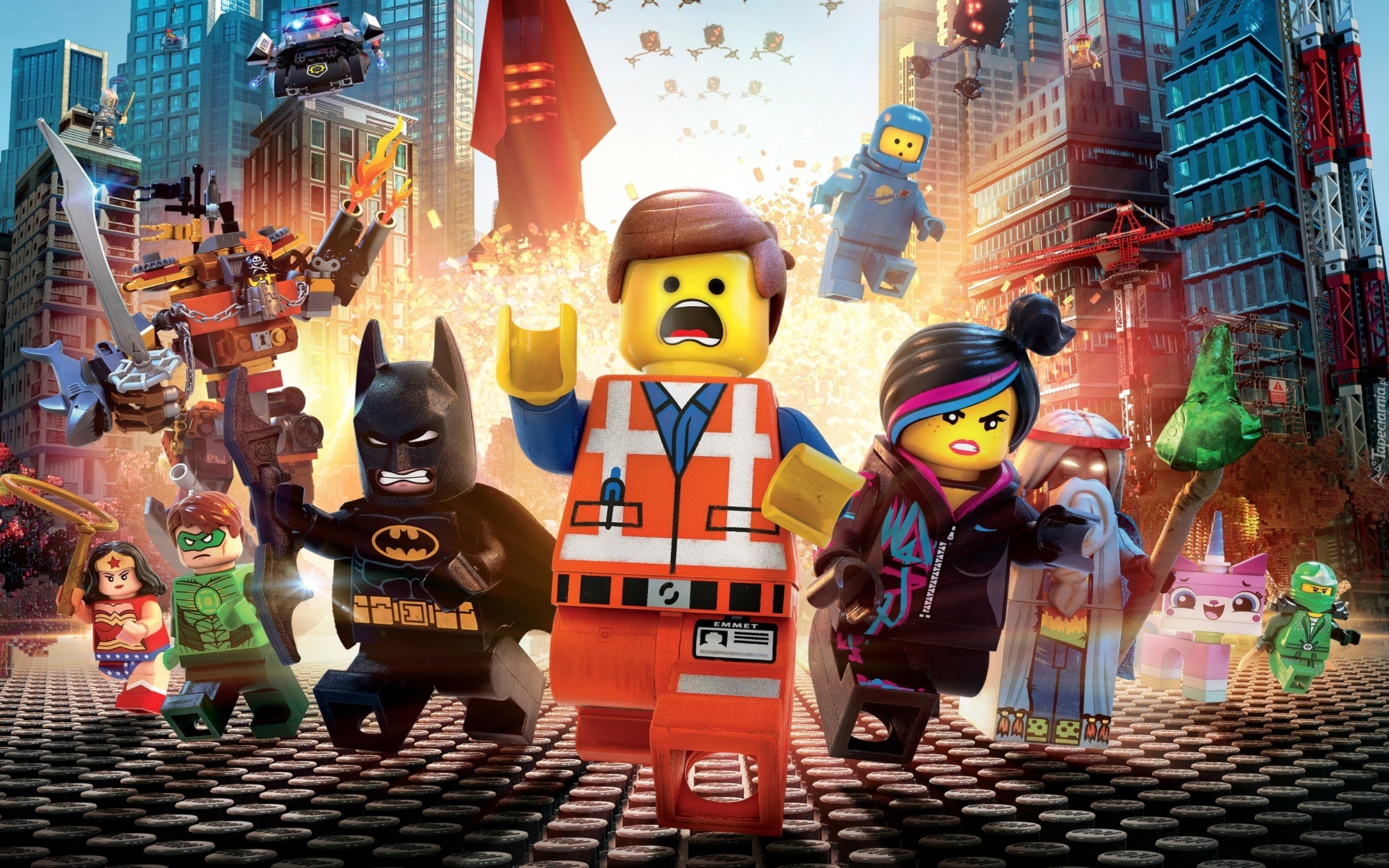 Lego przygoda, The Lego Movie, Postacie