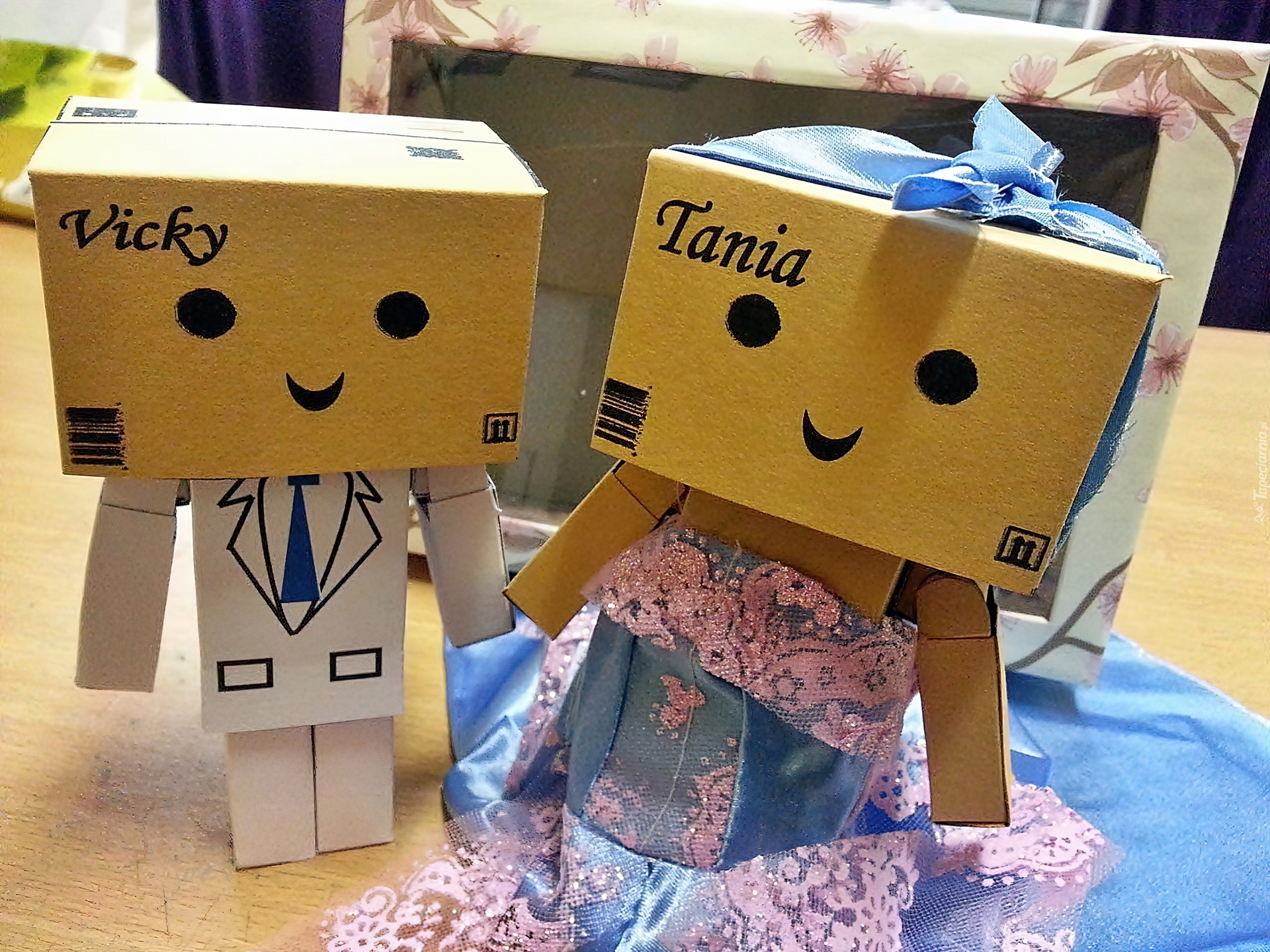 Danbo, Para, Vicky, I Tania