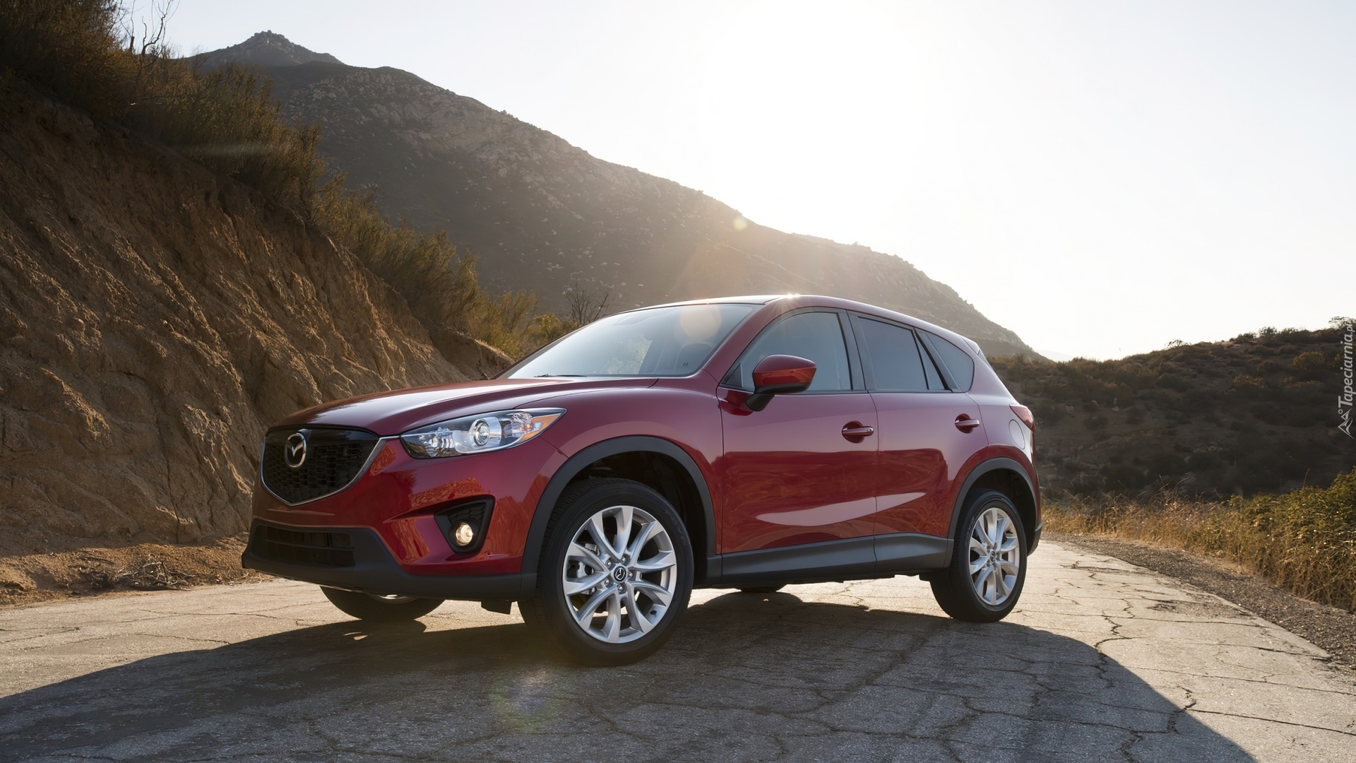 Góry, Droga, Mazda, CX-5