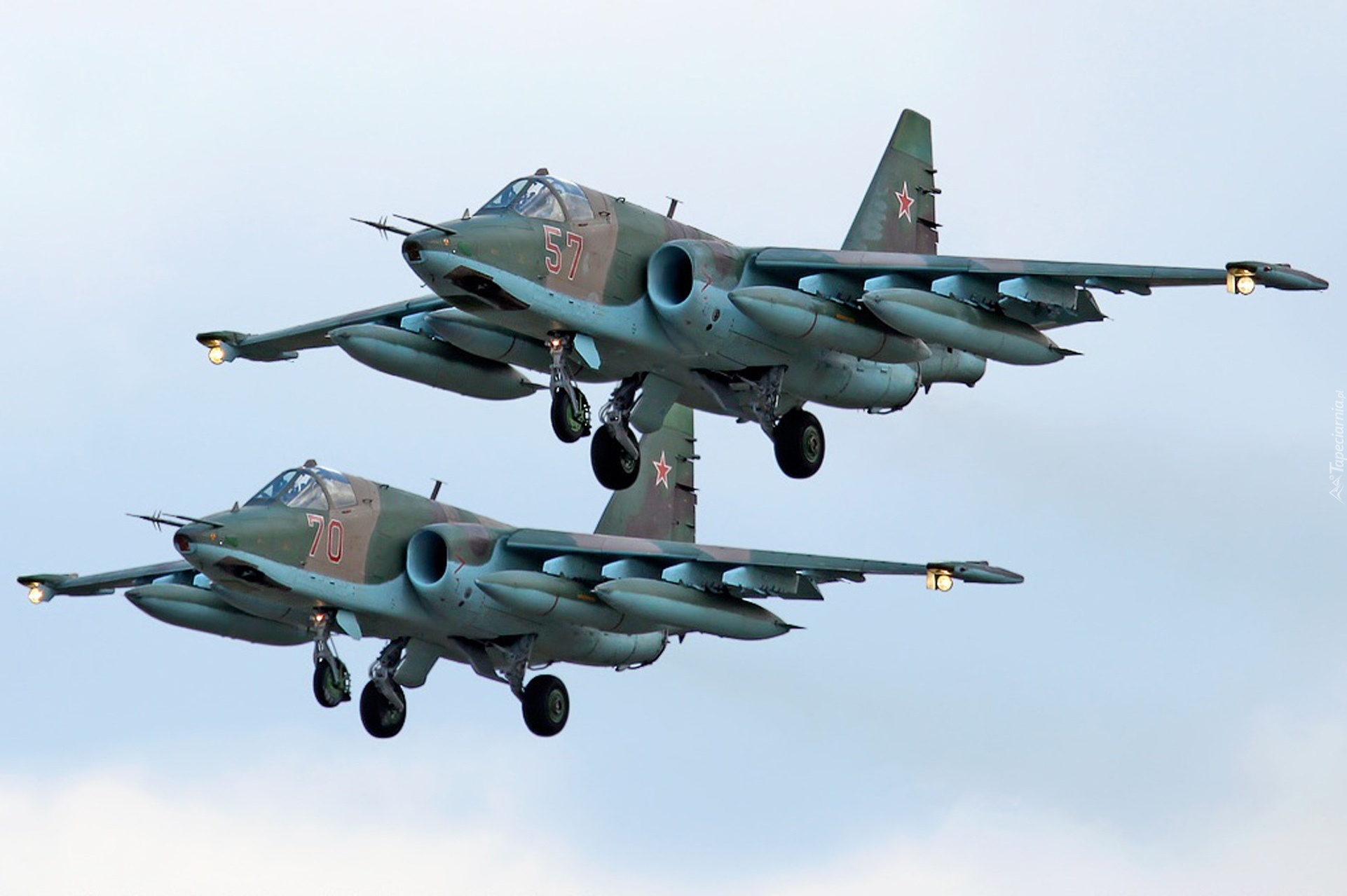 Dwa, Samoloty, Bombowe, Su-25