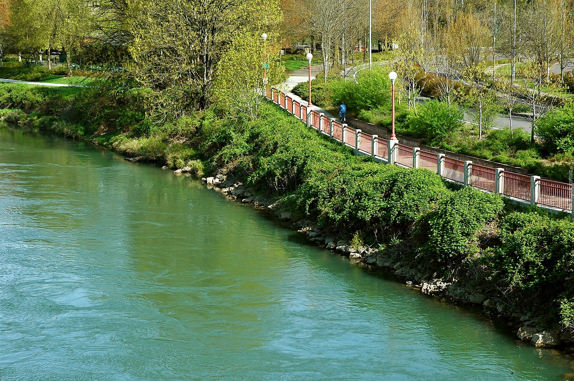 Lato, Rzeka, Park