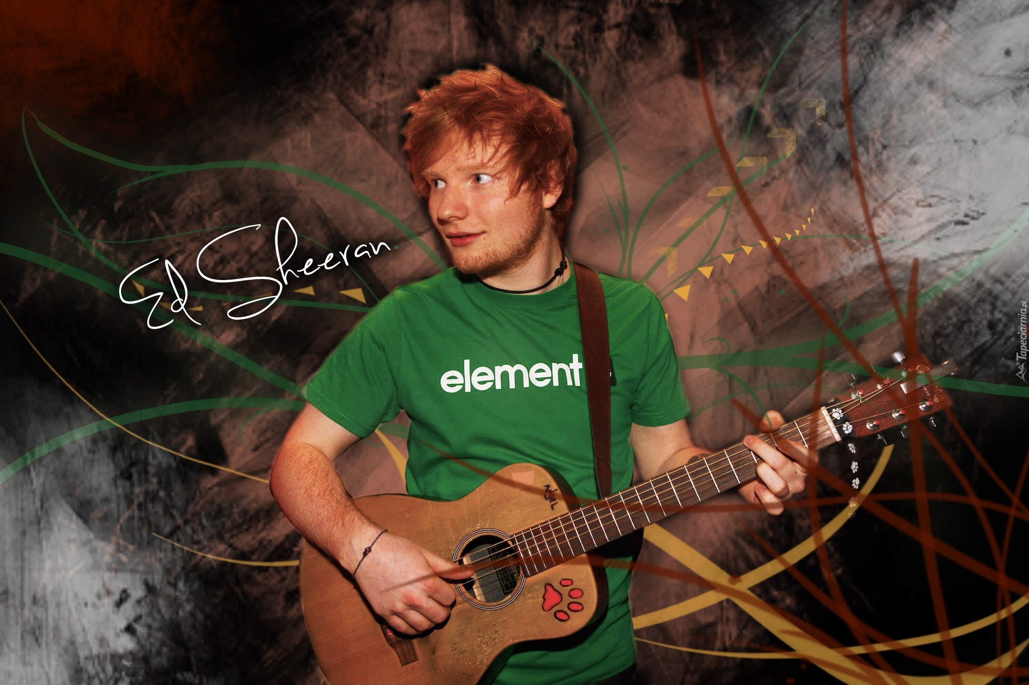 Ed Sheeran, Piosenkarz, Gitara, Edward Christopher Sheeran