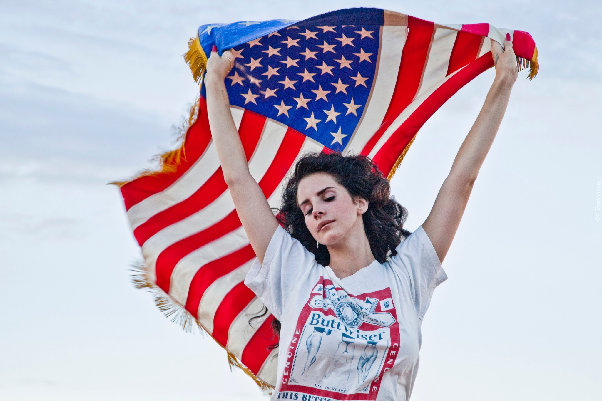 Piosenkarka, Lana Del Rey, Flaga, USA