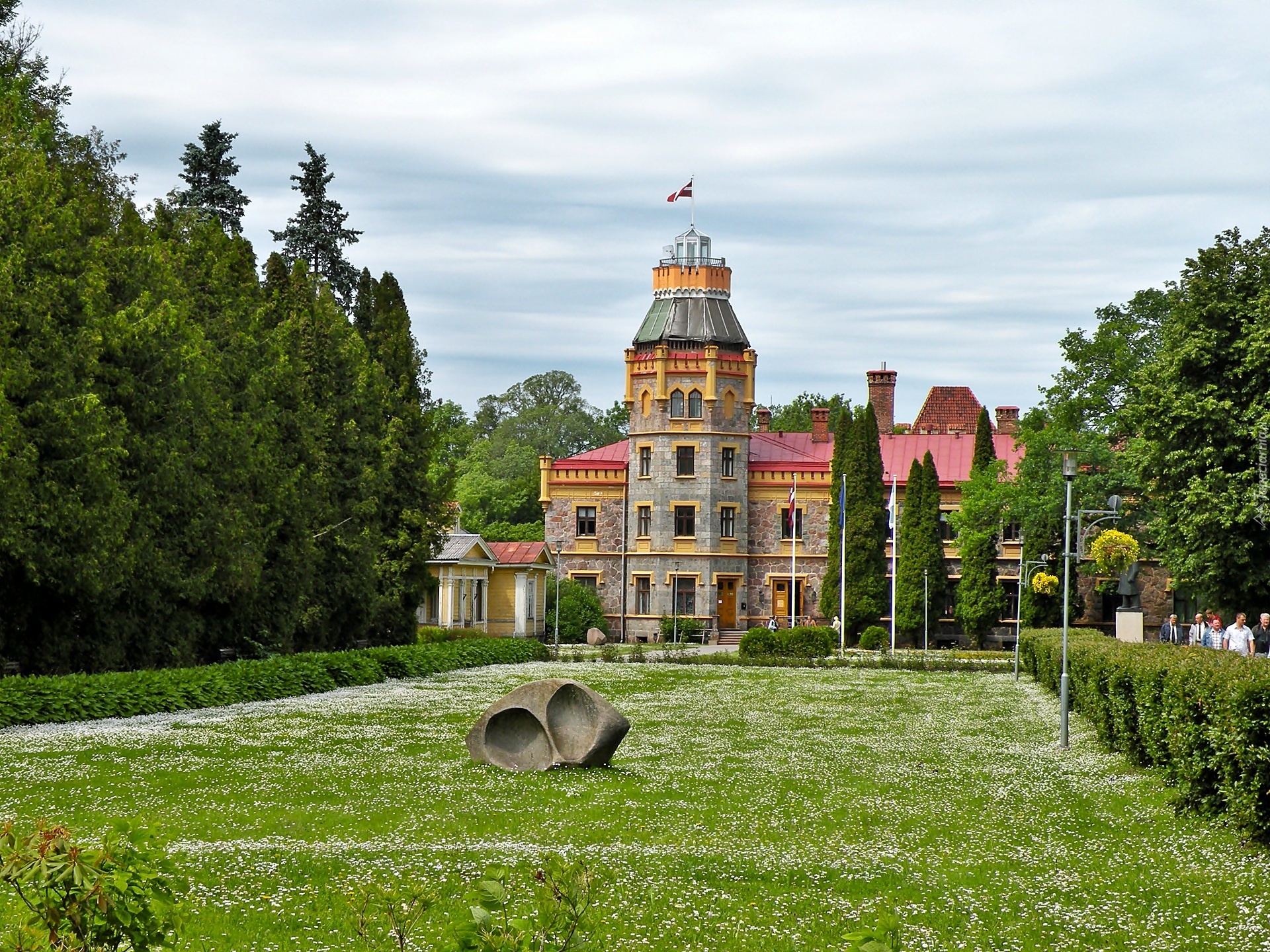 Zamek Sigulda, Miasto Sigulda, Łotwa