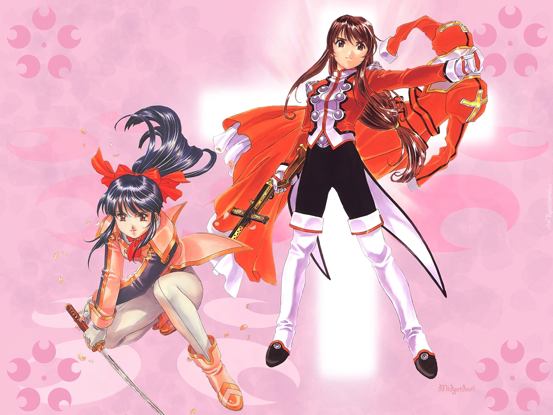 Sakura Wars, miecz, krzyż