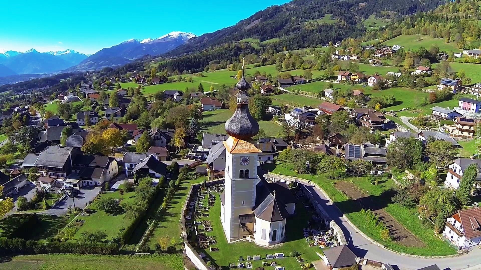Obermillstatt, Panorama, Austria