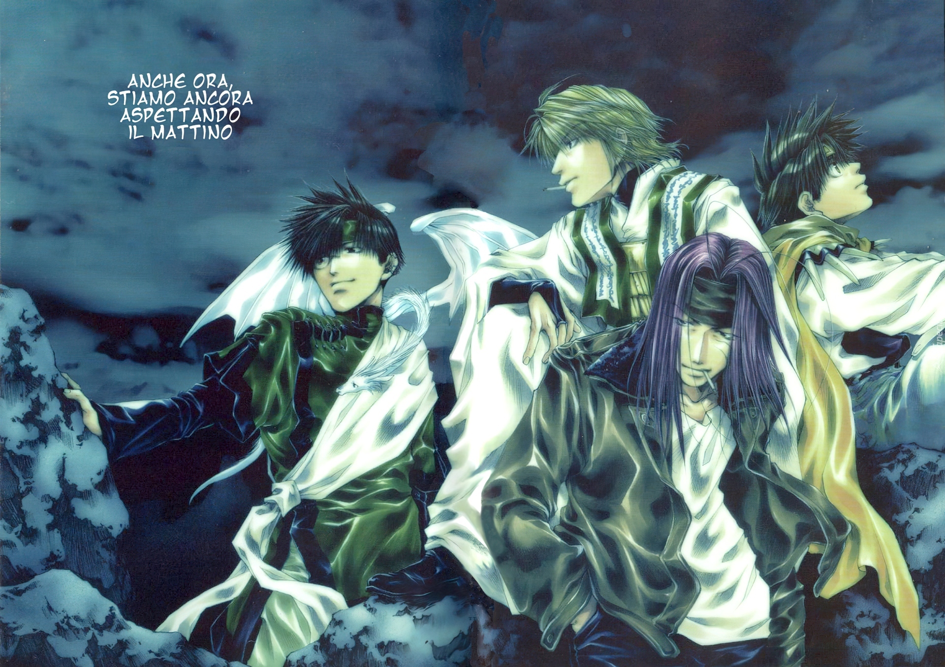 Saiyuki, mężczyżni