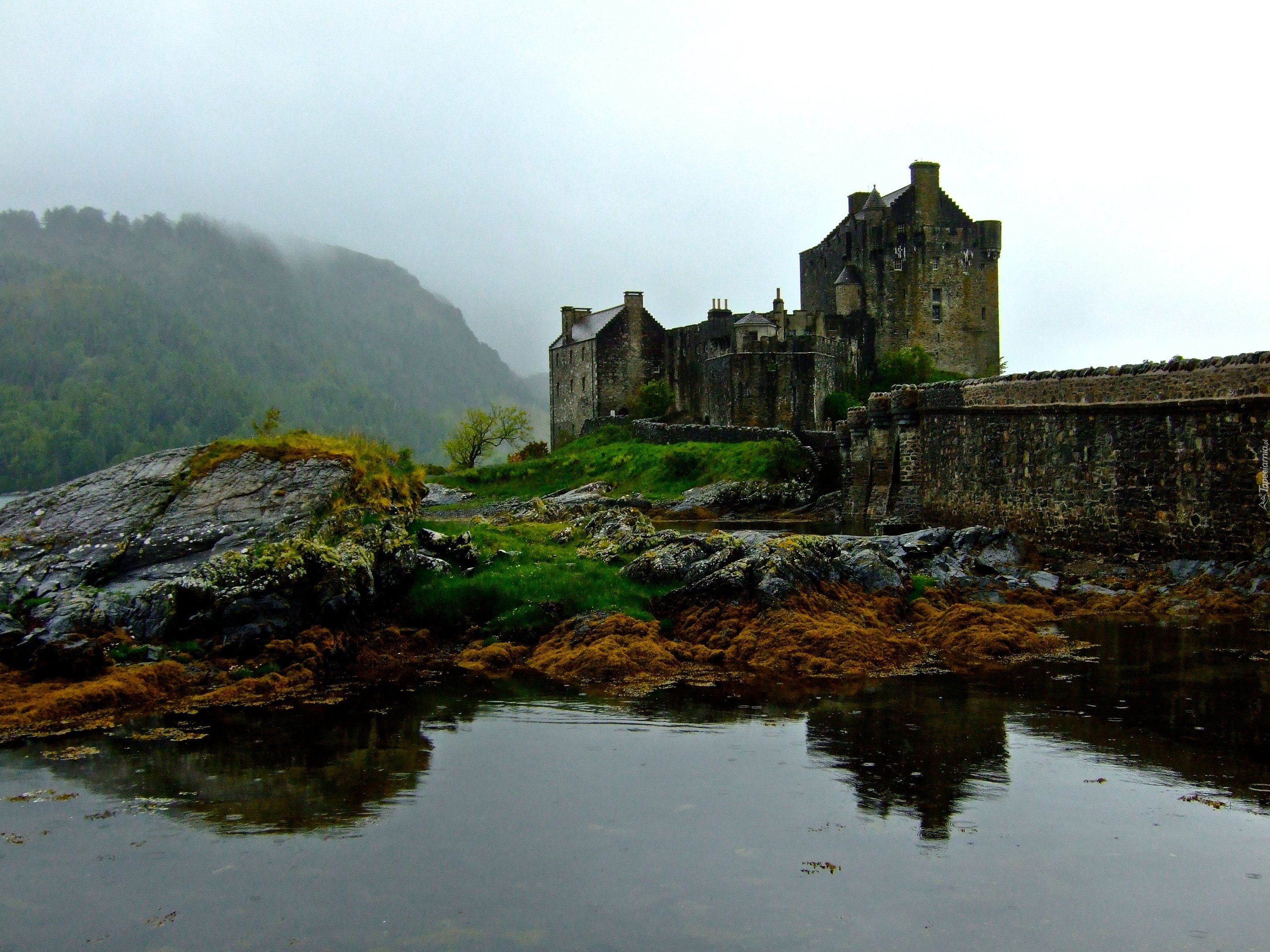 Zamek Eilean Donan, Wyspa Loch Duich, Region Highland, Szkocja