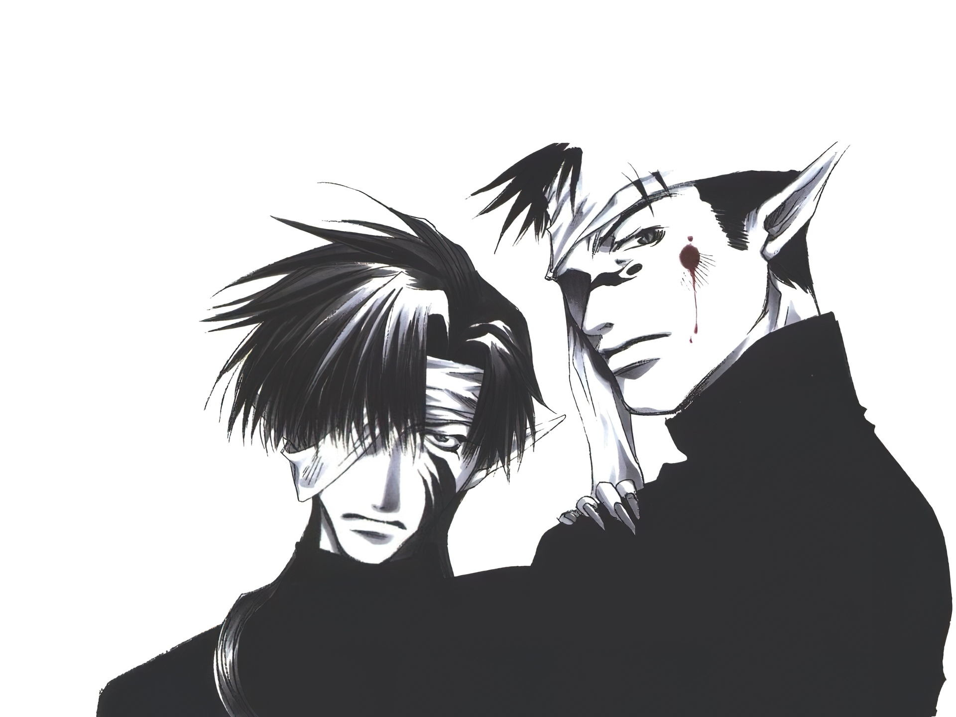 Saiyuki, szpiczaste uszy