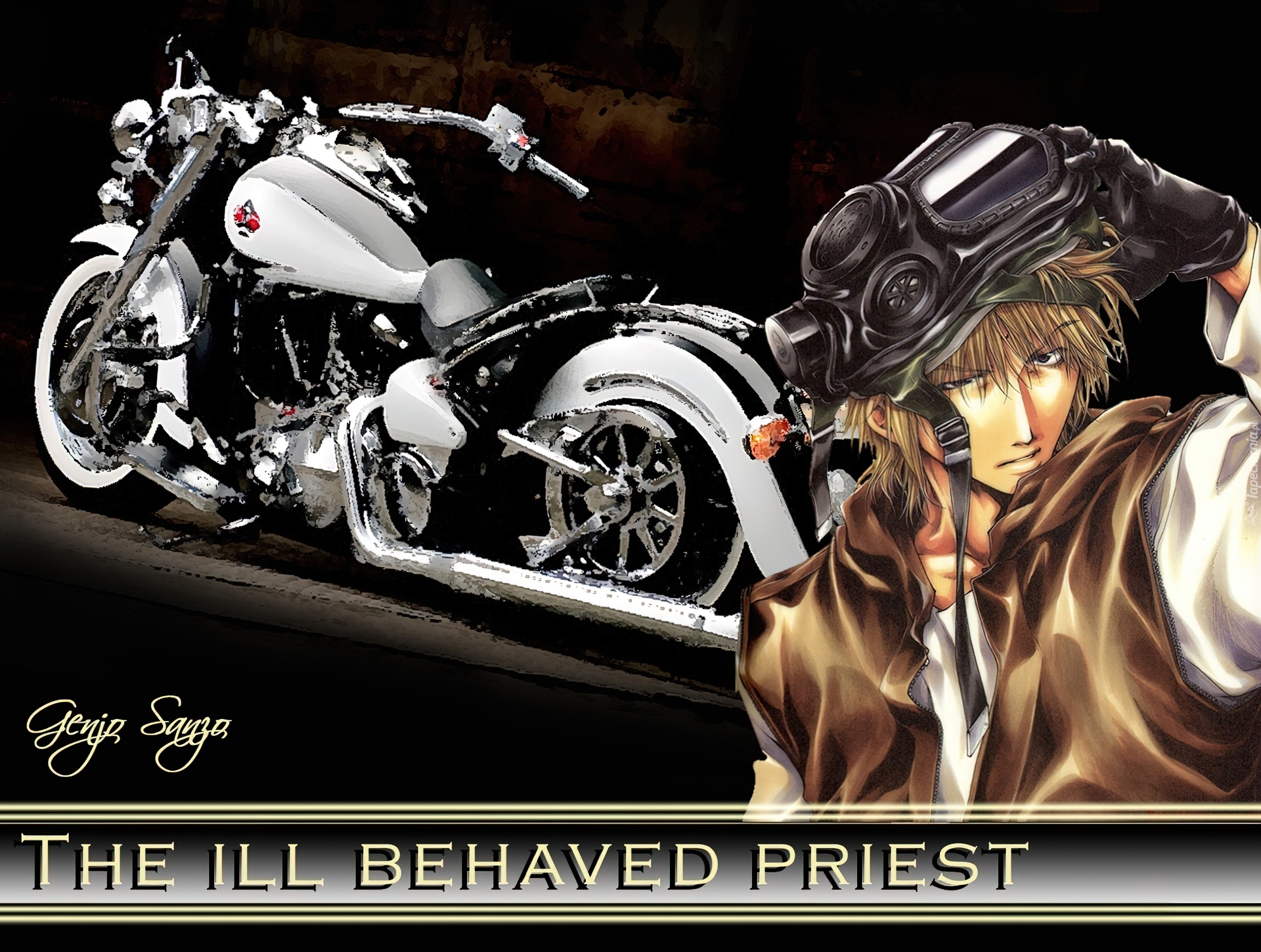 Saiyuki, maska, motor