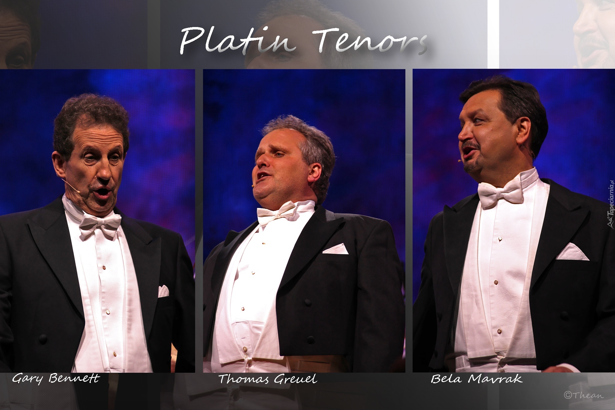 The Platin Tenors, Tenorzy, Muzyka, Klasyczna, Gary Bennett, Thomas Greuel, Bela Mavrak