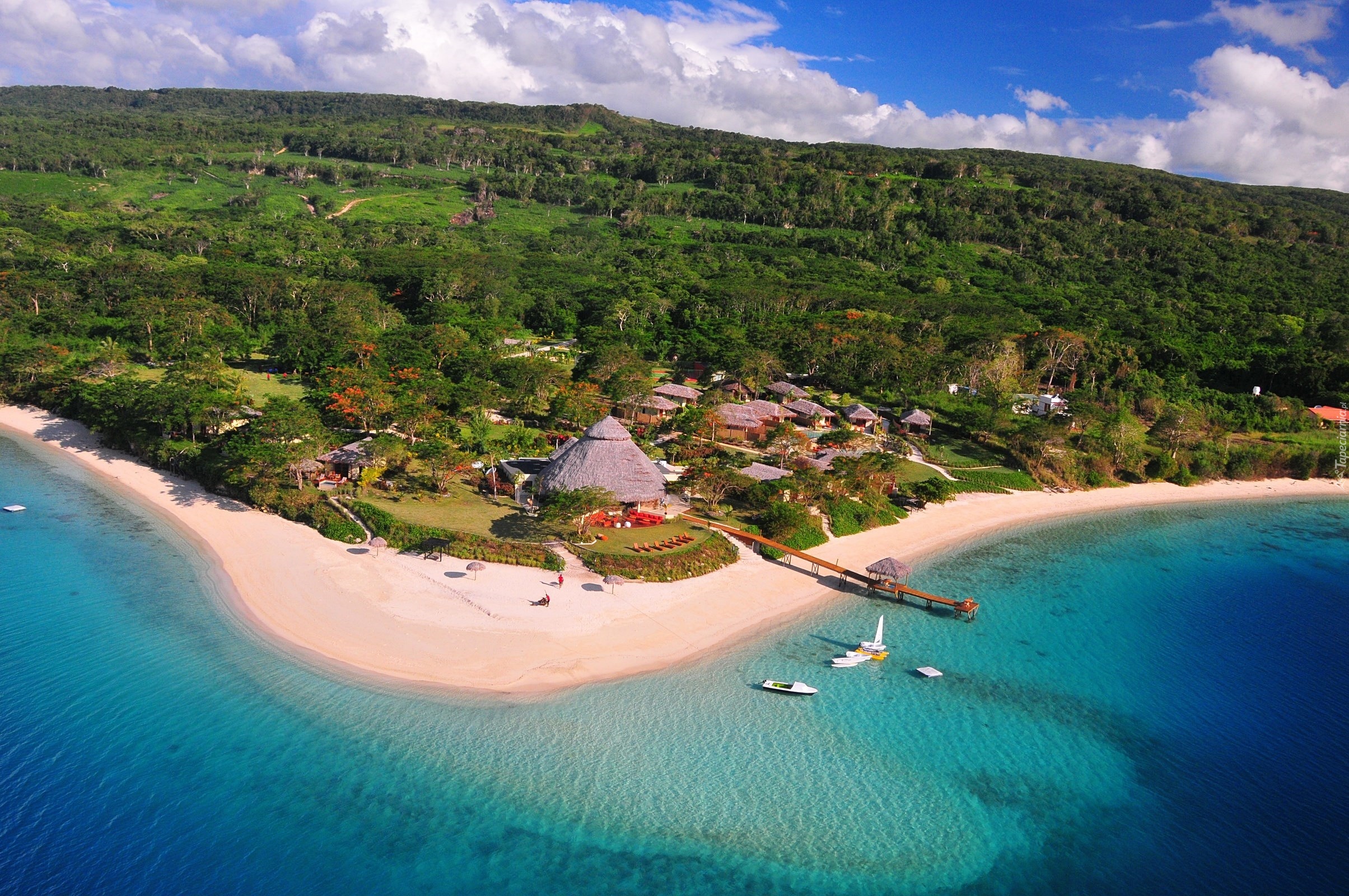 Wyspa, Vanuatu, Ocean, Plaża, Kurort, Oceania