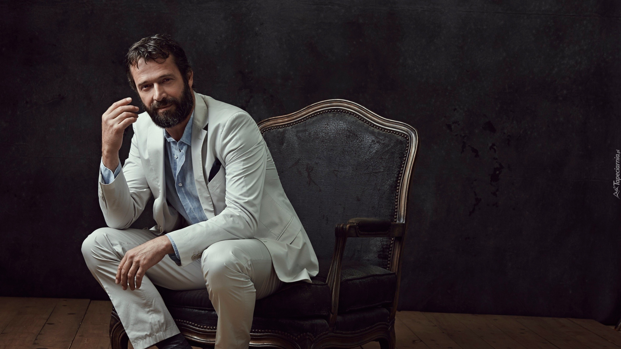 Mężczyzna, Aktor, James Purefoy, Fotel