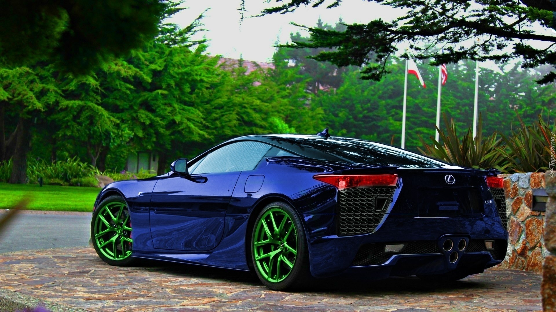 Lexus, LF-A, Park, Parking