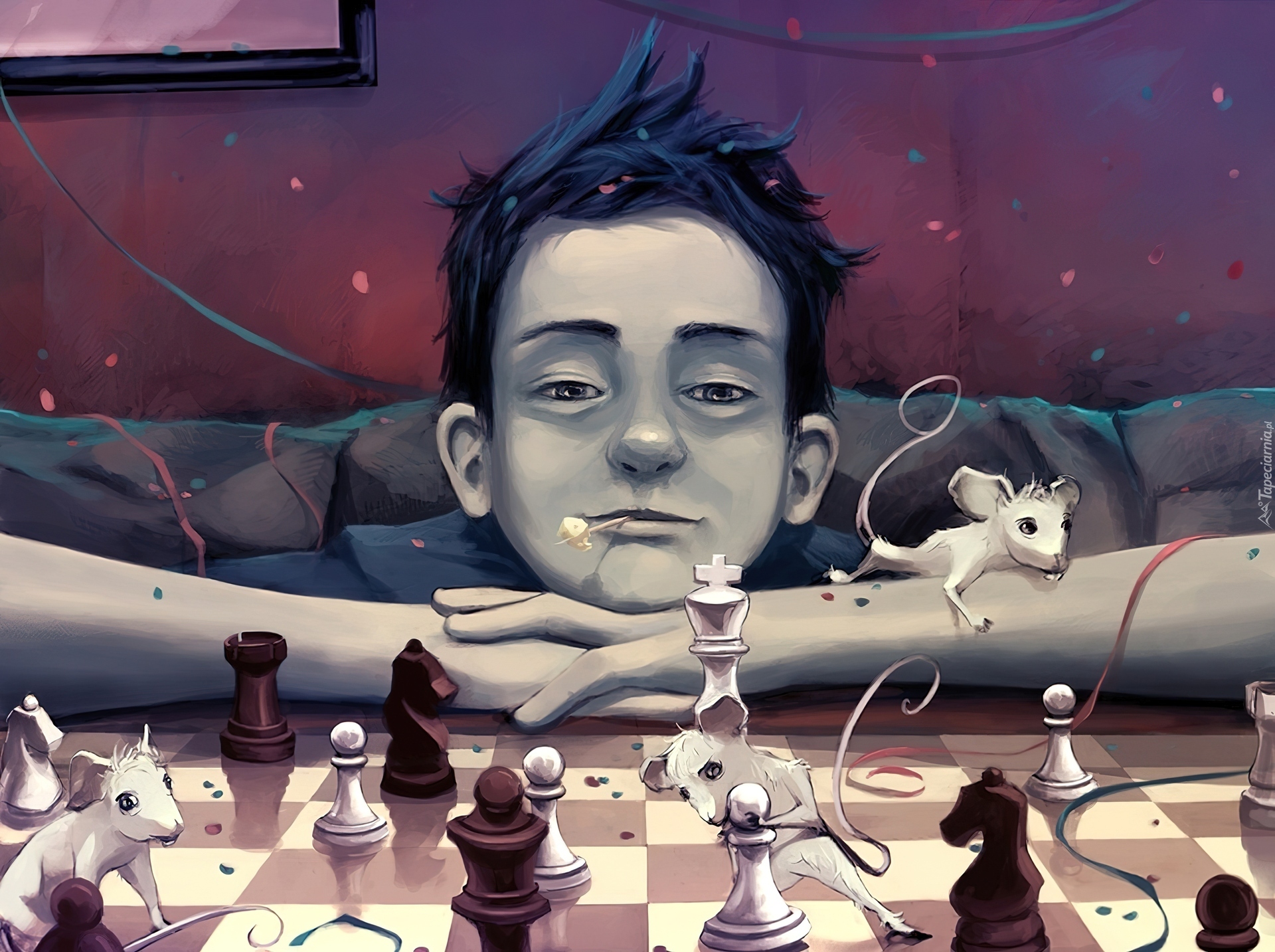 Cyril Rolando, Chłopiec, Szachy