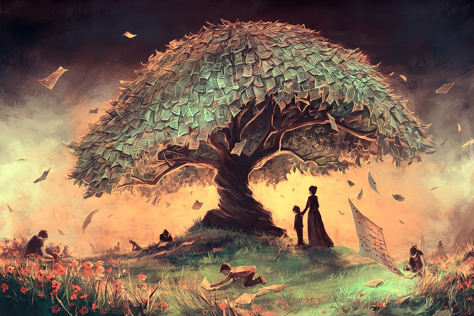 Cyril Rolando, Drzewo, Ludzie