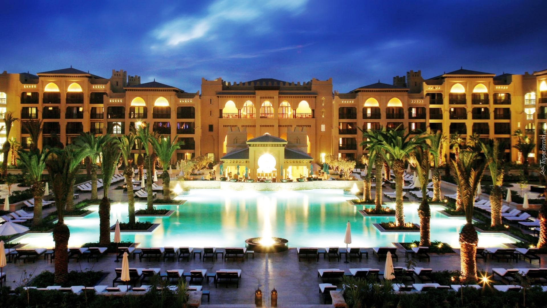 Hotel, Basen, Mazagan, Maroko