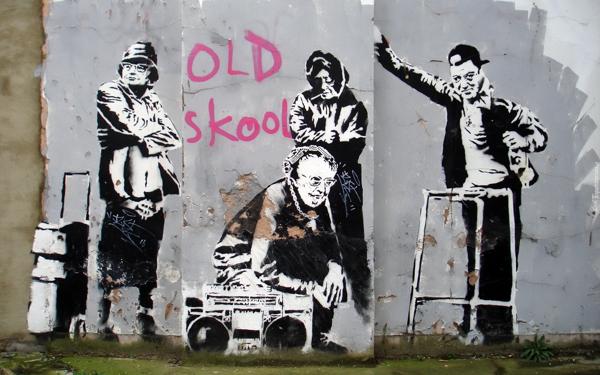 Banksy, Graffiti