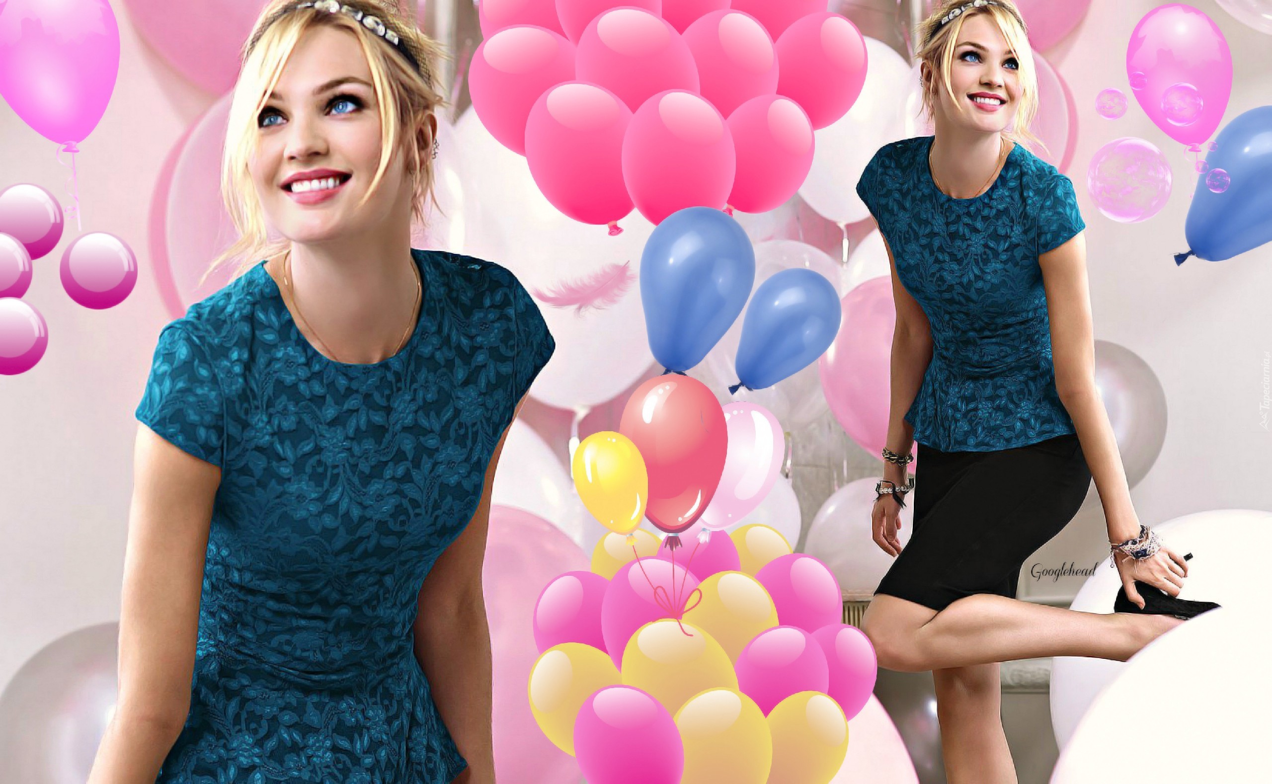 Candice Swanepoel, Kolorowe, Balony