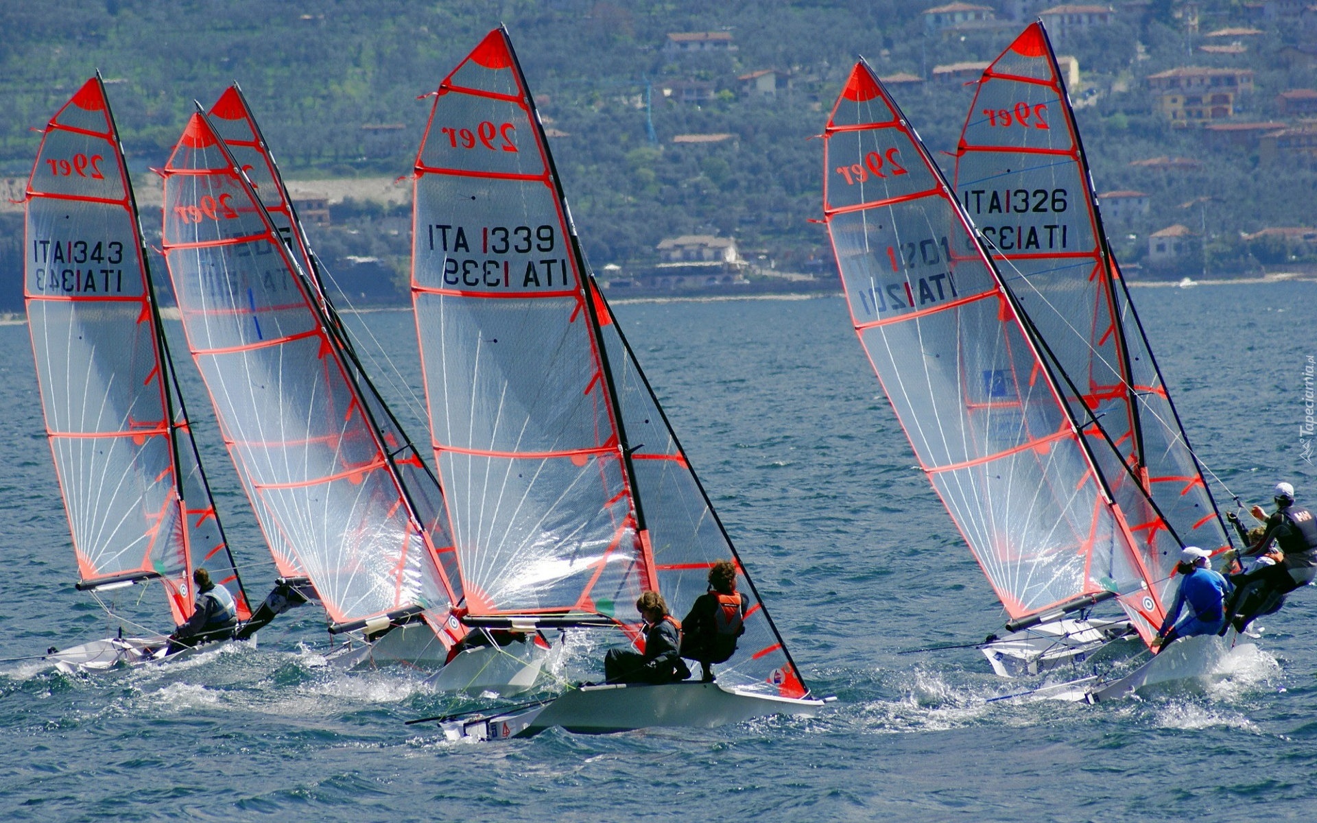 Regaty, Zawodnicy, Windsurfing