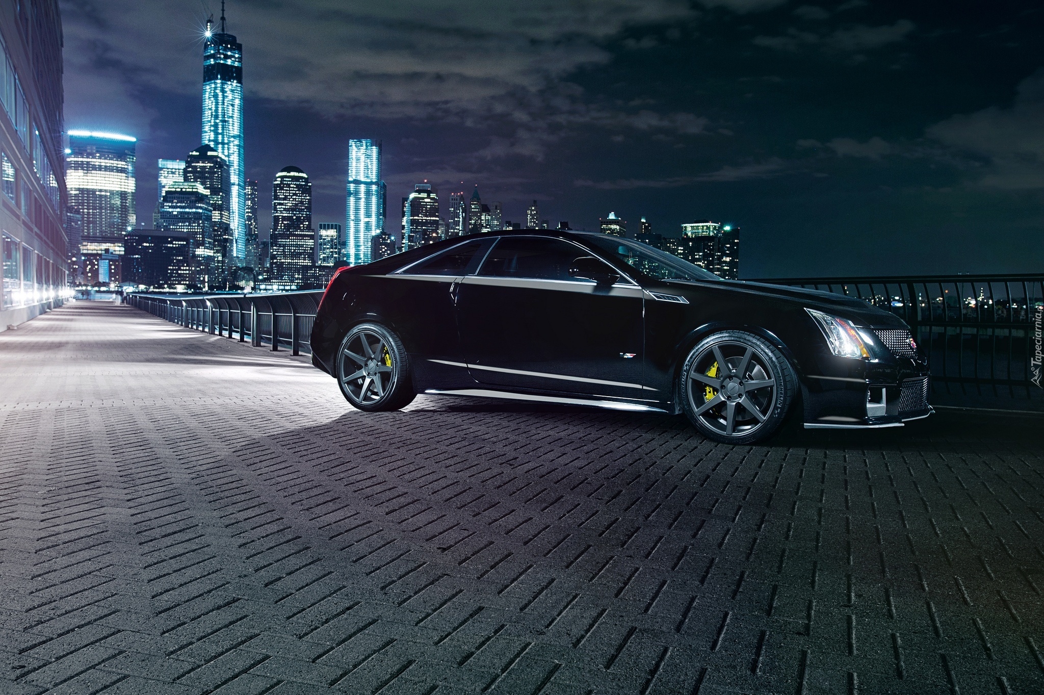 Cadillac, CTS-V, Drapacze Chmur, Noc