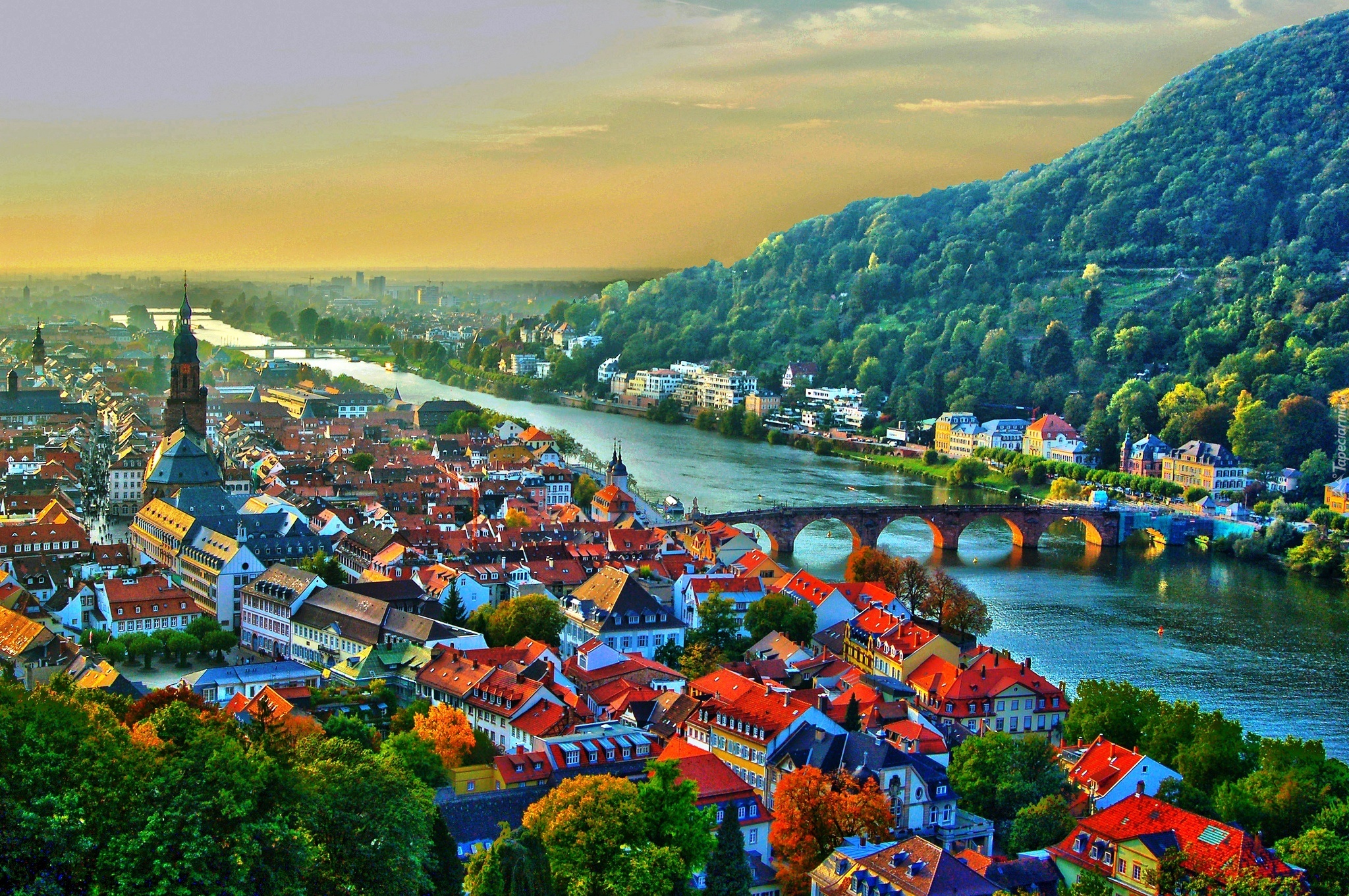 Heidelberg, Niemcy, Panorama