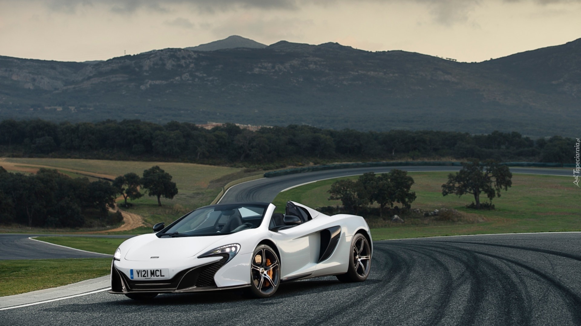 McLaren, 650S, Droga, Góry, Lasy