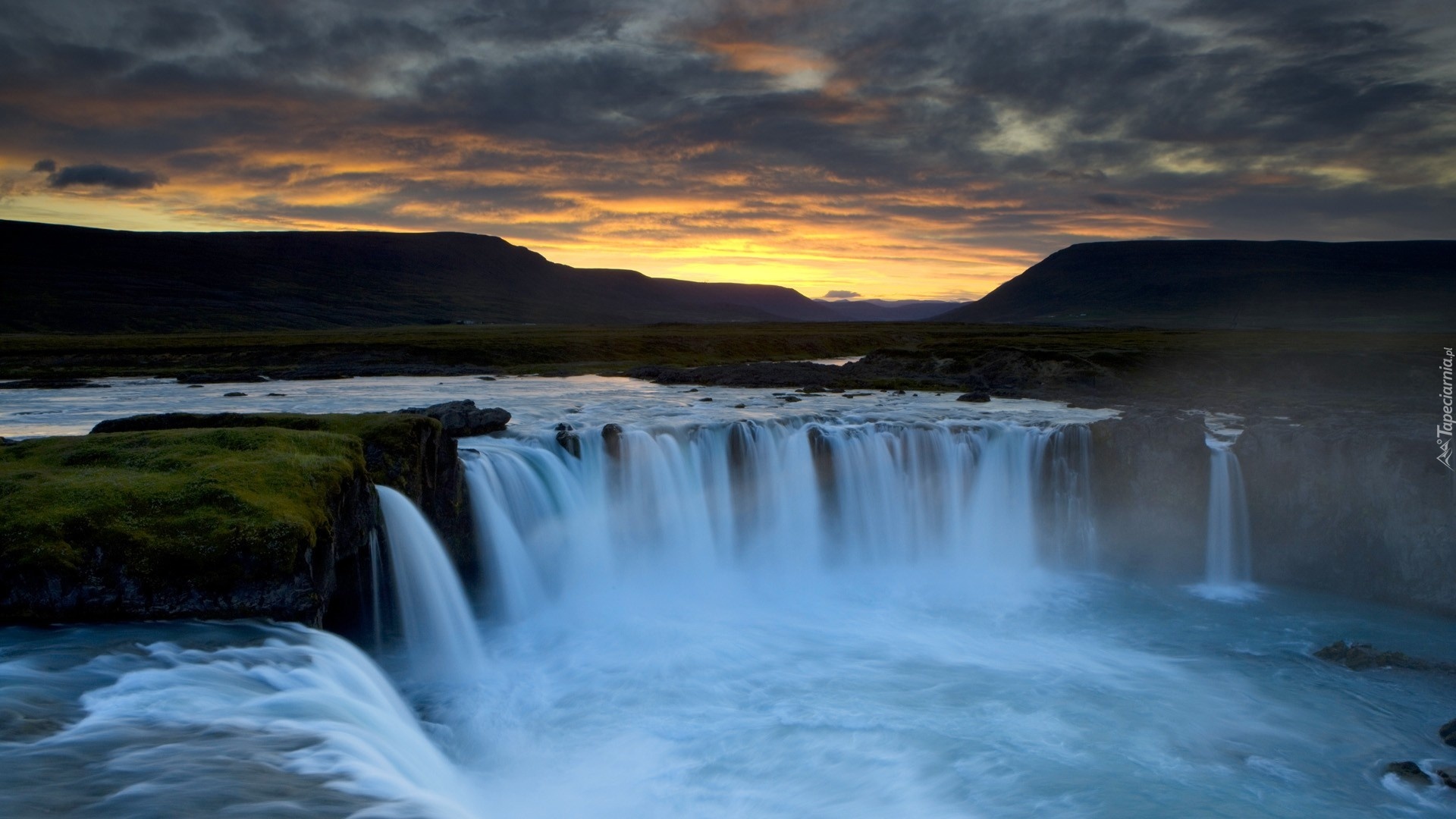 Wodospad, Islandia