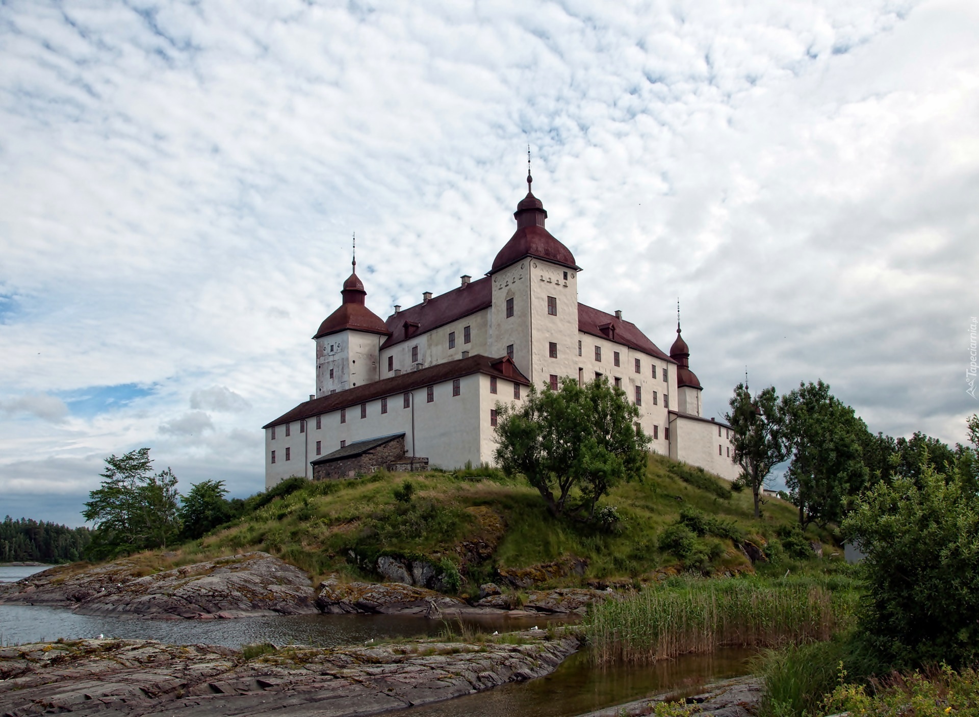 Zamek Läckö, Lidkoping, Szwecja