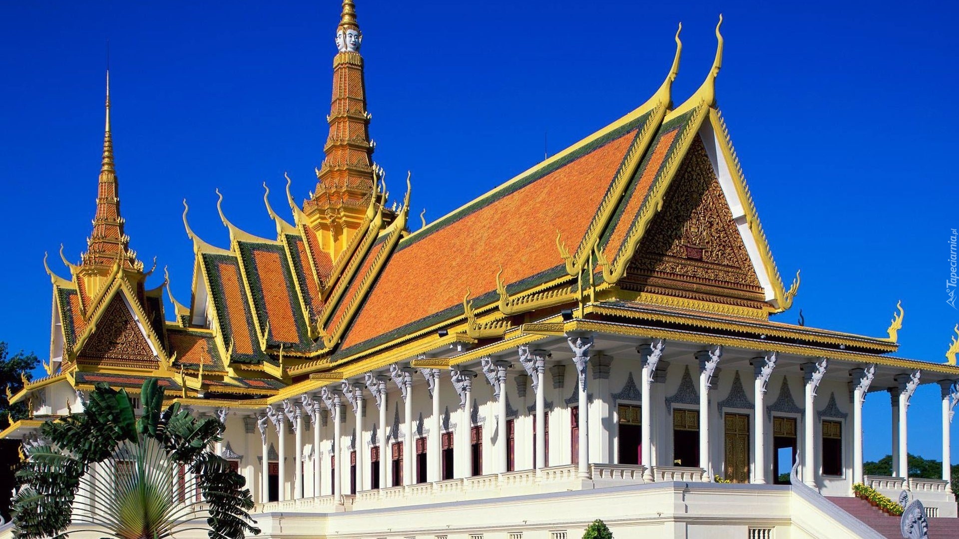 Pałac, Kambodżia