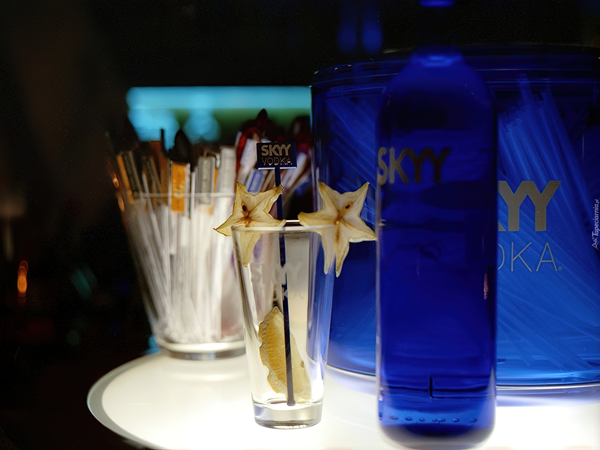 Vodka, Skyy, szklanka